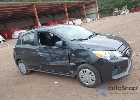 2024 Mitsubishi Mirage Es/Le из США, поврежденный, VIN ML32AUHJ8RH037261